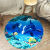 Round carpet living room bedroom hanging chair hanging basket cushion swivel chair round Nordic modern simple tea table