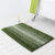 Huiduo chenille mat bathroom absorbent floor mats stripe gradient non slip pad Japanese doormat household mat gradient green 60 * 90cm