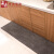 Come and go kitchen water and oil absorption mat custom made long strip waterproof and oil proof foot pad chenille mat door non slipdoormat Nordic modern simple cutting hand washing machine wash grey 45 * 120 (single piece)