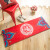 Dajiang wedding red mat Fuyun linmen Chinese style entrance door doormat bedroom bathroom household foot pad bathroom bathroom non slip mat Fuyun linmen [b style - elastic suede] 50x80cm