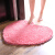 Chenille love doormat doormat bathroom toilet water absorption non slip mat wedding mat Pink 50 * 60