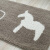 Cocoa soda Nordic ins wind mat doormat foyer entrance door doormat bathroom toilet door mat water absorbent foot pad bathroom floor mat dark brown pony 50x80cm