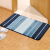 Thick floor mat doormat household bathroom toilet door water absorption non slipfoot pad porch mat bedroom entrance living room sofa bathroom non slip pad foot mat sky blue 50 * 80 [main drawing size]