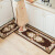 Meijiaxinju kitchen mat strip living room bedroom tea table into doormat bathroom non slipfoot pad entrance porch foot pad 165 coffee-th01 package: 40 * 60cm + 45 * 120cm