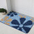 Mirey's floor mat doormat kitchen bathroom non slip mat toilet entrance water absorption foot pad support custom gorgeous blue figure convex shaped customized please contact customer service