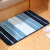 Thick floor mat doormat household bathroom toilet door water absorption non slipfoot pad porch mat bedroom entrance living room sofa bathroom non slip pad foot mat sky blue 50 * 80 [main drawing size]