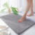 Yumei toilet water absorbent mat kitchen foot pad bathroom non slip mat household entrance door doormat floor mat et1565 gray 50x80cm