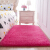 Fluffy carpet living room room room room Girl Pink Princess girl can customize rectangle full of lovely carpet short velvet rectangle pink 200 * 250cm send square cushion