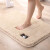 Xialang thick wool mat into doormat foot pad household bathroom bathroom toilet water absorption bedroom bedside non slip mat chestnut brown 40x60cm