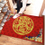 Moxa tiger entering the house doormat Chinese wind auspicious and festive door foot pad absorbent non slip dust proof household hall floor mat can be cut washable can be customized spring to Fulai 80x120cm double door doormat