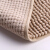 Come and go chenille floor mat doormat custom toilet bathroom suction pad foot pad sub kitchen long strip non slip pad bedroom door bedside Bay mat machine washable Khaki 40 * 60cm double-sided chenille, machine washable