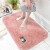 Dingyue thick bathroom mat non slip toilet doormat foot pad household Cherry Blossom powder 50 * 60cm