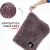 Dingyue thick bathroom mat non slip toilet doormat foot pad household Cherry Blossom powder 50 * 60cm