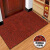 HUANGZHONGHUANG can cut custom-made silk loop floor mat, enter the door, enter the door, door, living room, porch, plastic foot pad, PVC floor mat, entrance hall, bathroom floor mat, 2cm thick (red and black) 80 * 120cm