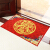 Moxa tiger entering the house doormat Chinese wind auspicious and festive door foot pad absorbent non slip dust proof household hall floor mat can be cut washable can be customized spring to Fulai 80x120cm double door doormat