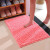 Feather up bathroom door mat bathroom bedroom living room bathroom foyer entrance non slip mat foot pad doormat orange 80 * 120