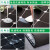 Meijiaxinju circle velvet kitchen floor mat waterproof oil proof floor mat doormat bathroom non slip mat foot pad household entrance door foot pad black mosaic 118 loop pile-qr118 40 * 60cm + 40 * 120cm (free 40 * 60)