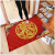 Moxa tiger entering the house doormat Chinese wind auspicious and festive door foot pad absorbent non slip dust proof household hall floor mat can be cut washable can be customized spring to Fulai 80x120cm double door doormat