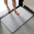 Door entry doordoordoordoormat floor mat porch bathroom washroom bedroom kitchen entrance foyer suction pad foot pad household tailoring diamond water gray 50x80cm (bathroom door)