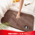 Big river duckling thick water absorbent floor mat doormat bathroom quick drying bathroom non slip mat entering the door household foot pad door toilet mat velvet mat chestnut brown 60x90cm