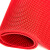 Yuzhiyun plastic mat doormat non slip mat kitchen hollowed out waterproof grid mat doorstep porch bathroom natatorium foot pad non slip mat red (90cm wide) 3.5mm thick / 1m price