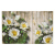 Floor mat doormat entrance hallway foot pad kitchen bathroom water absorption non slip mat household floor mat step by step water lily 40x60 cm