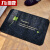 Jiuzhou deer Floor Mat non slip water absorption foot pad bathroom doormat 40 * 60cm kitchen bathroom dust removal toilet mat household bedroom doormat clover