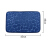 Xinxin Jingyi non slip water absorbent mat doormat for household bathroom kitchen bedroom toilet living room doormat for dust, feet and shoes 40 * 60 dark blue