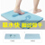 Antarctica nanjiren floor mat natural diatom mud foot pad bathroom non slip pad bathroom entrance water absorption quick drying household floor mat blue 45 * 35cm