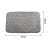 Xinxin Jingyi non slip floor mat doormat household bathroom kitchen bedroom toilet living room doormat 40 * 60 gray