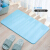 Antarctica nanjiren floor mat natural diatom mud foot pad bathroom non slip pad bathroom entrance water absorption quick drying household floor mat blue 45 * 35cm