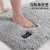 Fuju floor mat thick soft water absorbent doormat bathroom mat non slip mat foot pad 40 * 60cm deep empty grey