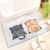 Dajiang cartoon floor mat doormat household kitchen mat toilet entrance water absorption foot pad bathroom non slip mat play together 40 * 60cm