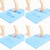 Antarctica nanjiren floor mat natural diatom mud foot pad bathroom non slip pad bathroom entrance water absorption quick drying household floor mat blue 45 * 35cm