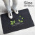 Foojo embroidered floor mat (large size) into duormat ins kitchen mat bathroom mat water absorption non slip rub foot pad 50 * 80cm and wind