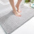 Non slip mat in Dajiang bathroom foot pad at the door of household bathroom floor mat in plain light grey 40 * 60cm