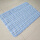 Bathroom mat light blue