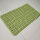 Bathroom mat with bean green