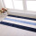 Blue white stripe 45x120cm